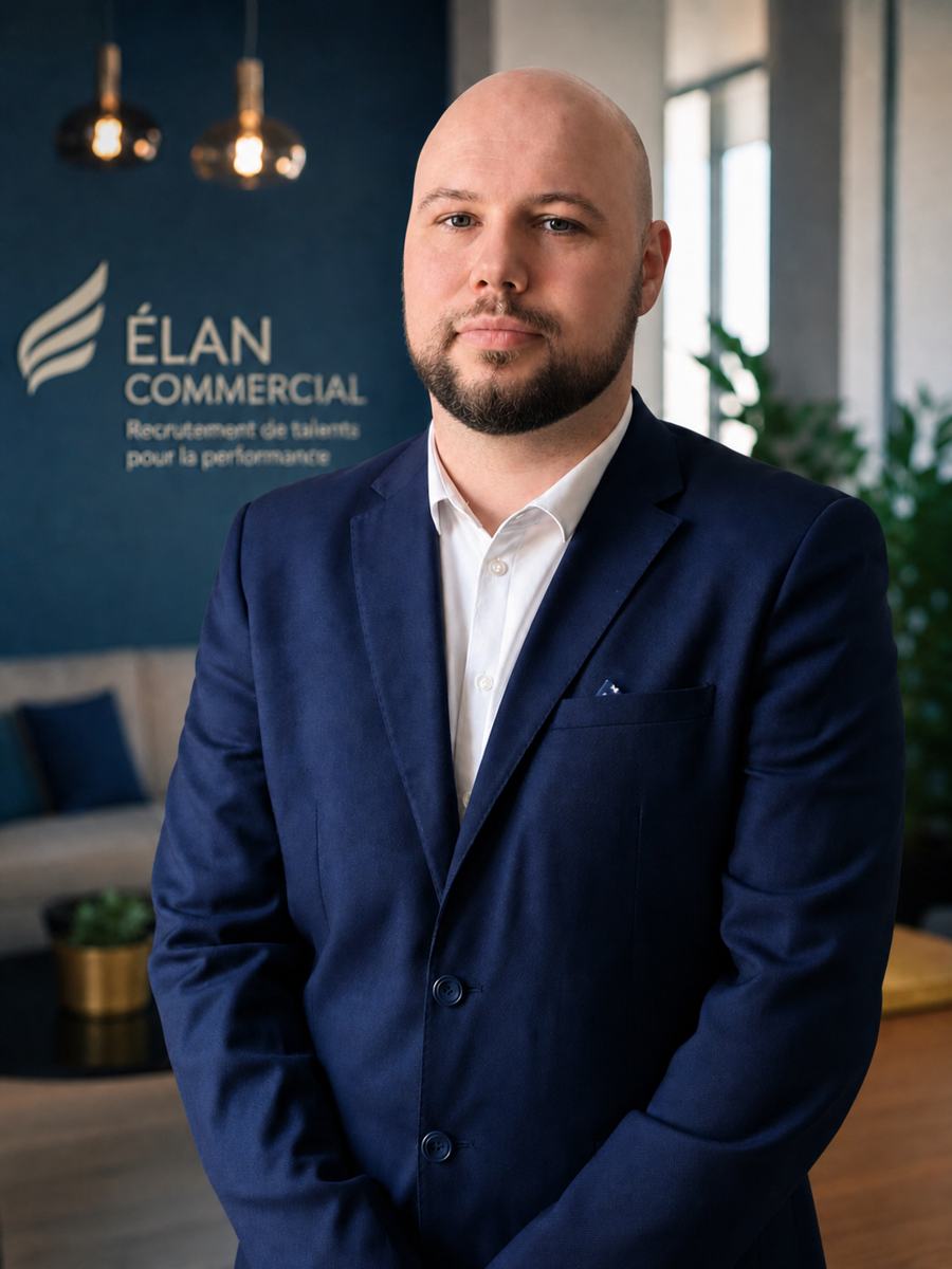 Geoffroy Parisot, fondateur d'Élan Commercial